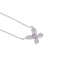 0.80ct Fancy Light Pink Diamond Necklace