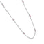 0.98ct Fancy Light Pink Diamond Necklace