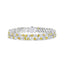 14.65ct Fancy Yellow And White Diamond Bracelet