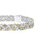 14.65ct Fancy Yellow And White Diamond Bracelet