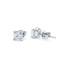 2.02ct White Cushion Cut Diamond Earring