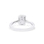 2.29ct Emerald Cut White Diamond Ring