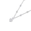 2.52ct White Heart Shape Diamond Necklace