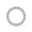 2.57 CT Round Brilliant Cut White Diamond Eternity Band