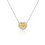 3.91ct Fancy Deep Yellow Diamond Pendent