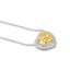 3.91ct Fancy Deep Yellow Diamond Pendent