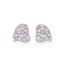 4.45CT Fancy Pink Mix Shape Diamond Earrings